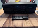 TEAC W-1200 Dubbel Cassettedeck - Nieuwstaat!, Ophalen of Verzenden, Dubbel, Overige merken, Auto-reverse