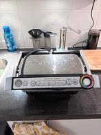 Tefal OptiGrill met 3 platen (wafel, 2x grill), Ophalen, Vaatwasmachinebestendig, Gebruikt, Tafelgrill