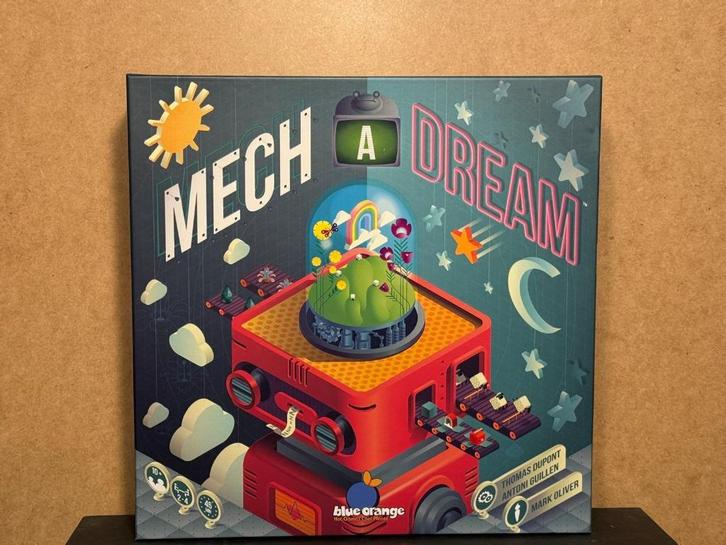Mech a Dream Bordspel (NL) - Blue Orange Gaming, Hobby en Vrije tijd, Gezelschapsspellen | Bordspellen, Nieuw, Ophalen of Verzenden