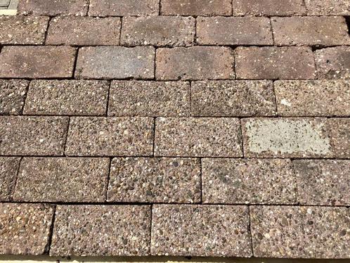 Partij gebruikte betonklinker 8cm heide, Tuin en Terras, Tegels en Klinkers, Gebruikt, Klinkers, Beton, 10 m² of meer, Ophalen of Verzenden