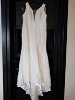Trouwjurk - circa maat 46, Kleding | Dames, Trouwkleding en Trouwaccessoires, Trouwjurk, Wit, Ophalen of Verzenden, Onbekend