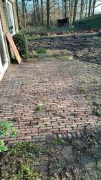 Gebakken klinkers, waaltjes klein formaat +- 30m2, Tuin en Terras, Tegels en Klinkers, Ophalen, Gebruikt, Klinkers