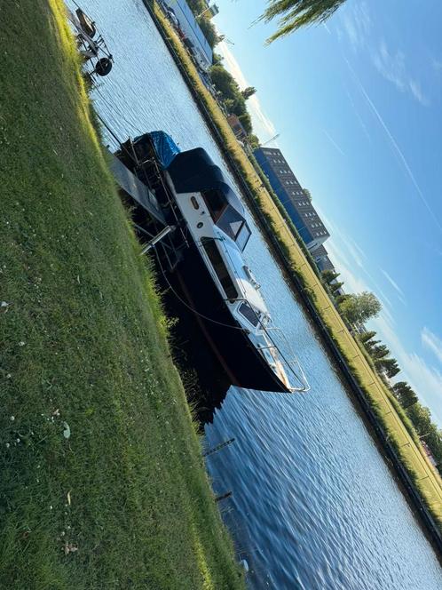 Valkkruiser project gestop ivm geen tijd, Watersport en Boten, Motorboten en Motorjachten, Gebruikt, Staal, 9 tot 12 meter, Diesel