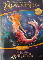 De kleine zeemeermin musical studio 100 Sprookjes ZGAN, Cd's en Dvd's, Ophalen of Verzenden, Zo goed als nieuw, Avontuur, Film