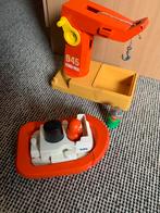 VINTAGE Fisher Price set 945 kraan, boot+ poppetjes, Ophalen of Verzenden, Zo goed als nieuw
