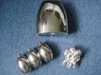 Zilver keramiek, mooi glanzend, Overige kleuren, Aardewerk of Porselein, Ophalen of Verzenden, Zo goed als nieuw