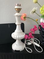 Schemerlamp albast, Overige materialen, Vintage, Ophalen of Verzenden, Zo goed als nieuw