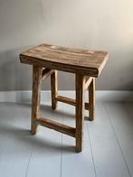 HK Living Rustieke Kruk - Zeer Goede Staat, Huis en Inrichting, Stoelen, Ophalen, Bruin, Zo goed als nieuw, Eén