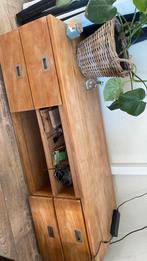Teak houten TV kastje, Ophalen, Gebruikt, Teakhout, Minder dan 100 cm