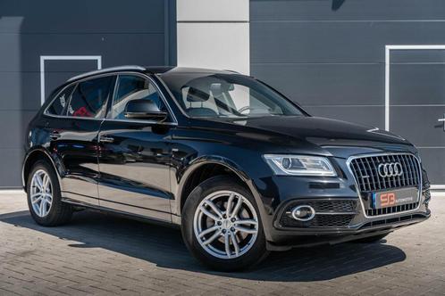 Audi Q5 2.0 TDI Quattro Sport Leder|Alcantara|Keyless!, Auto's, Audi, Bedrijf, Te koop, Q5, 4x4, ABS, Airbags, Airconditioning