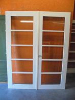2x gelijke sets openslaande binnendeuren, 175 x 227, Doe-het-zelf en Verbouw, Deuren en Horren, Ophalen, Binnendeur, Zo goed als nieuw