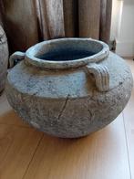 Kruikvaas - 24cm hoog, opening 19cm, Huis en Inrichting, Ophalen, Overige kleuren, Glas, Minder dan 50 cm