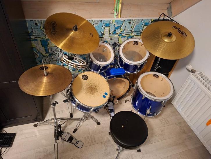 VMP Drumstel te koop, Muziek en Instrumenten, Drumstellen en Slagwerk, Gebruikt, Overige merken, Ophalen