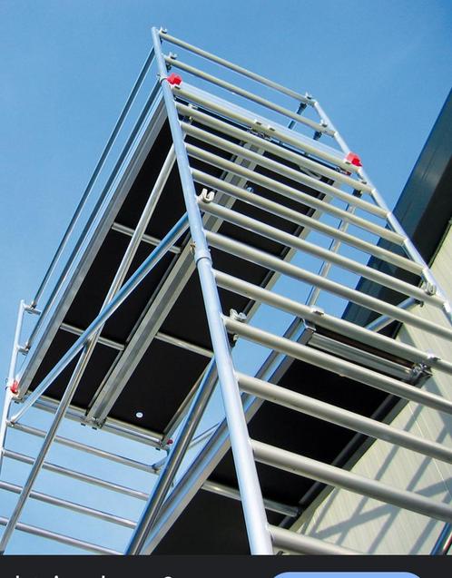 Rolsteigers te huur of te koop altrex /eurocol, Doe-het-zelf en Verbouw, Steigers, Zo goed als nieuw, Rolsteiger of Kamersteiger