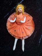 Oud Antiek Wattenpopje Ballerina, Diversen, Kerst, Ophalen of Verzenden, Gebruikt