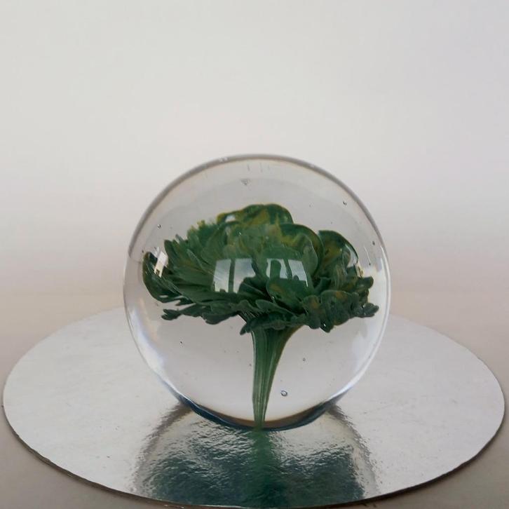 Presse-papier Paperweight Glasobject, Antiek en Kunst, Antiek | Glas en Kristal, Ophalen of Verzenden