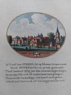12 / Buitensluis Numansdorp 18de eeuw gravure Ollefen, Antiek en Kunst, Kunst | Etsen en Gravures, Ophalen of Verzenden