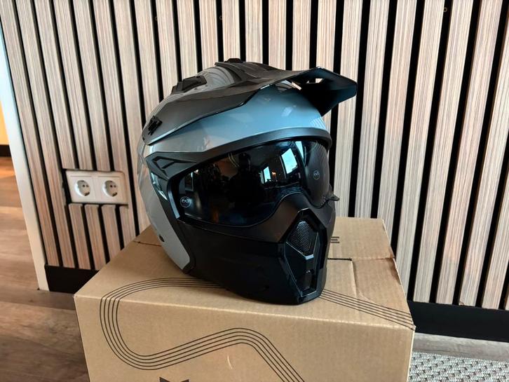VITO Jet Predator helm - Nardo Grey L, Fietsen en Brommers, Brommerhelmen, Ophalen of Verzenden