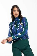 STUDIO ANNELOES  Iza m groen wit blauw, Kleding | Dames, Blouses en Tunieken, Groen, Maat 42/44 (L), Ophalen of Verzenden, Zo goed als nieuw