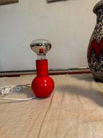 Enzo Mari,Red Dumbbell Lamp,italian design,60’s,zeventies, Huis en Inrichting, Lampen | Tafellampen, Ophalen of Verzenden, Zo goed als nieuw