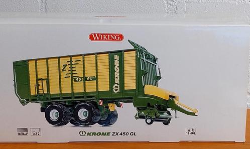 Krone ZX 450 GL Opraapwagen, Hobby en Vrije tijd, Modelauto's | 1:32, Zo goed als nieuw, Tractor of Landbouw, Overige merken, Ophalen of Verzenden