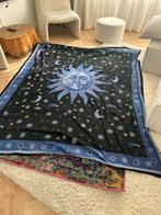 Zonnegod Laken / Deken - Blauw - 250x210 cm, 200 cm of meer, Ophalen of Verzenden, Zo goed als nieuw, 200 cm of meer