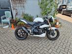 Triumph Speed Triple 1050 2013 ABS wit, goed onderhouden, Motoren, Motoren | Triumph, Motorrijbewijs A, 3 cilinders, 1050 cc, Meer dan 35 kW