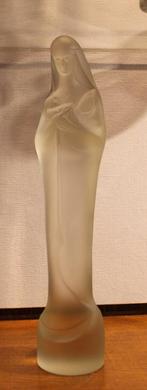 Uiterwaal, Leerdam glas, Madonna, Maria met kind, Antiek en Kunst, Ophalen of Verzenden