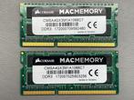 Corsair 4 Gb DDR3 SO-DIMM PC3-8500 1066 Mhz (set van 2), DDR3, Ophalen of Verzenden, Corsair, Desktop