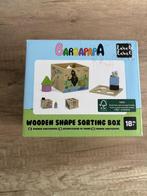 Barbapapa wooden shape sorting box - nieuw, Ophalen of Verzenden, Nieuw, Overige typen