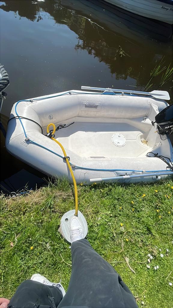 Rubberboot rib, Watersport en Boten, Bootonderdelen, Zo goed als nieuw, Overige typen, Motorboot, Ophalen