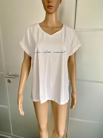 i379 Maicazz maat L=42 T-shirt top gebroken-wit beschikbaar voor biedingen