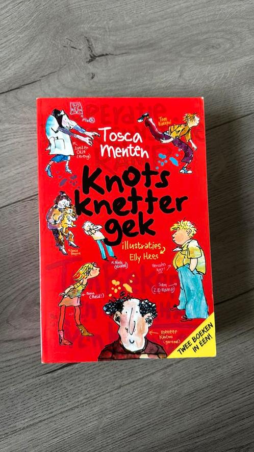 Tosca Menten - Knotsknettergek, Boeken, Kinderboeken | Jeugd | onder 10 jaar, Zo goed als nieuw, Fictie algemeen, Verzenden
