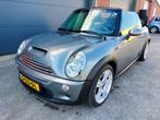 Mini Cooper S Cabro 1.6 170PK Leder PDC Steord, Auto's, Mini, Te koop, Zilver of Grijs, Benzine, 0 kg