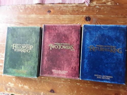 The Lord of The Rings Trilogy als 3 Aparte DVD Boxen (extend, Verzamelen, Lord of the Rings, Gebruikt, Overige typen, Ophalen of Verzenden