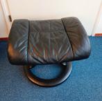 Ekornes stressles voetenbank, Ophalen of Verzenden, Gebruikt, Rechthoekig, Hout