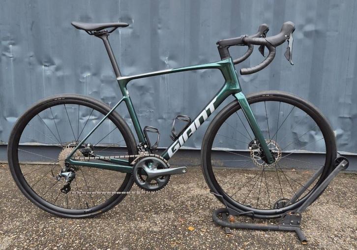 Giant Defy Advanced 3 Groen ML 2024, Fietsen en Brommers, Fietsen | Racefietsen, Gebruikt, Giant