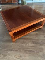 Houten kersen salontafel en tv meubel, Ophalen, Gebruikt, 100 tot 150 cm, Vierkant