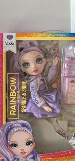 Rainbow high Viola Sparkle & Shine, Ophalen of Verzenden, Nieuw, Overige typen