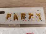 PARTY raamstickers, Ophalen of Verzenden, Nieuw, Feestartikel