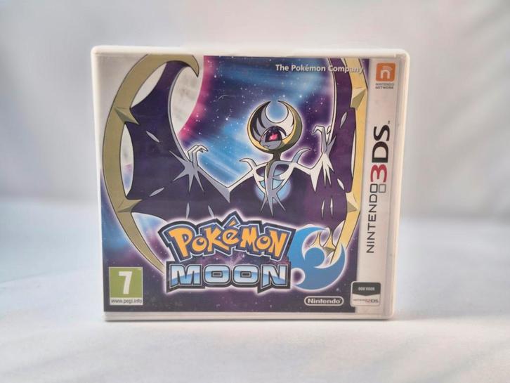 Pokémon Moon - Nintendo 3DS, Spelcomputers en Games, Games | Nintendo 2DS en 3DS, Zo goed als nieuw, Role Playing Game (Rpg), 1 speler