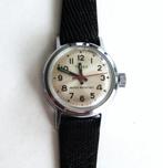 Vintage TIMEX mechanisch dames horloge met leren band, ‘60, Antiek en Kunst, Ophalen of Verzenden