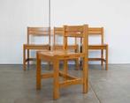 Grenen houten stoelen, Huis en Inrichting, Stoelen, Ophalen, Gebruikt, Bruin
