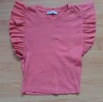 Koraalroze cropped top van Zara maat 36/38: ZGAN, Kleding | Dames, Tops, Ophalen of Verzenden, Zo goed als nieuw, Korte mouw, Roze