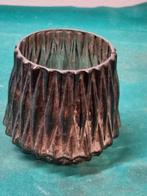 waxinehouder rookglas, Ophalen of Verzenden, 'T Olde Gre-j, Info@toldegrej.nl, Endepoelstraat 20f Didam