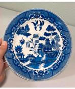 2X antiek Bord 1940 Blue Willow Japan Japans japanese borden, Ophalen of Verzenden