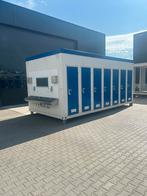 Toilet unit. 14 zit wc’s. Sanitairunit. Unit. Sanitairwagen, Ophalen