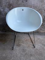Pedrali Italy design kuipstoel, Gebruikt, Wit, Ophalen of Verzenden, Eén