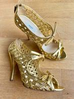 Prada Gouden Hakken - Maat 40, Overige kleuren, Prada, Verzenden, Schoenen met hoge hakken