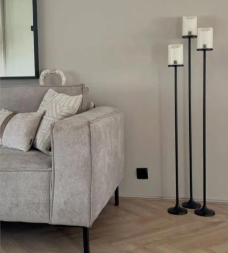 PTMD LED Light Candle - white moveable flame - 10x15 cm, Huis en Inrichting, Woonaccessoires | Kandelaars en Kaarsen, Nieuw, Kaars